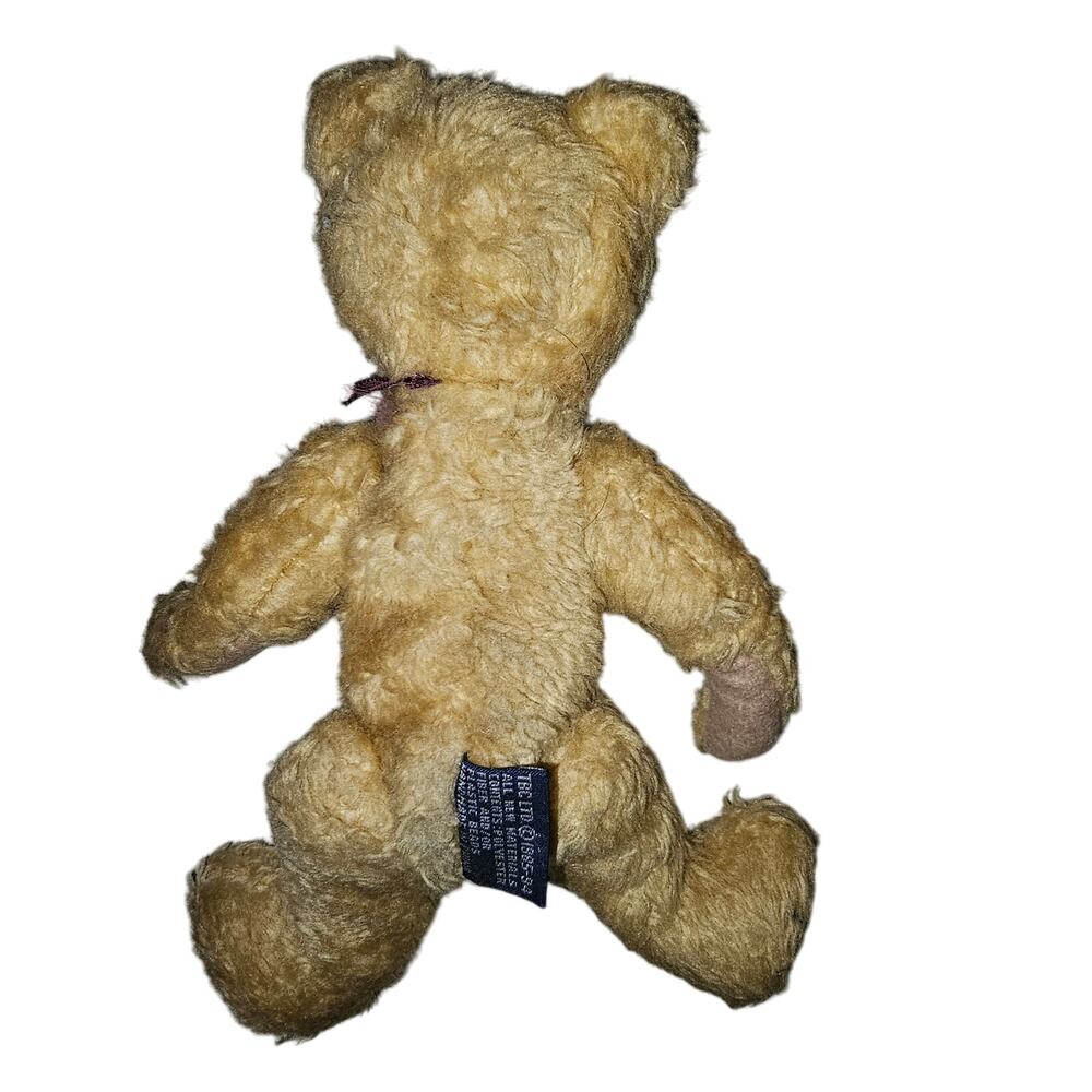 Vintage TCFC Teddy Bear 1985–1994 #1364‎ Soft Tan Plush Gettysburg PA - Picture 3 of 6